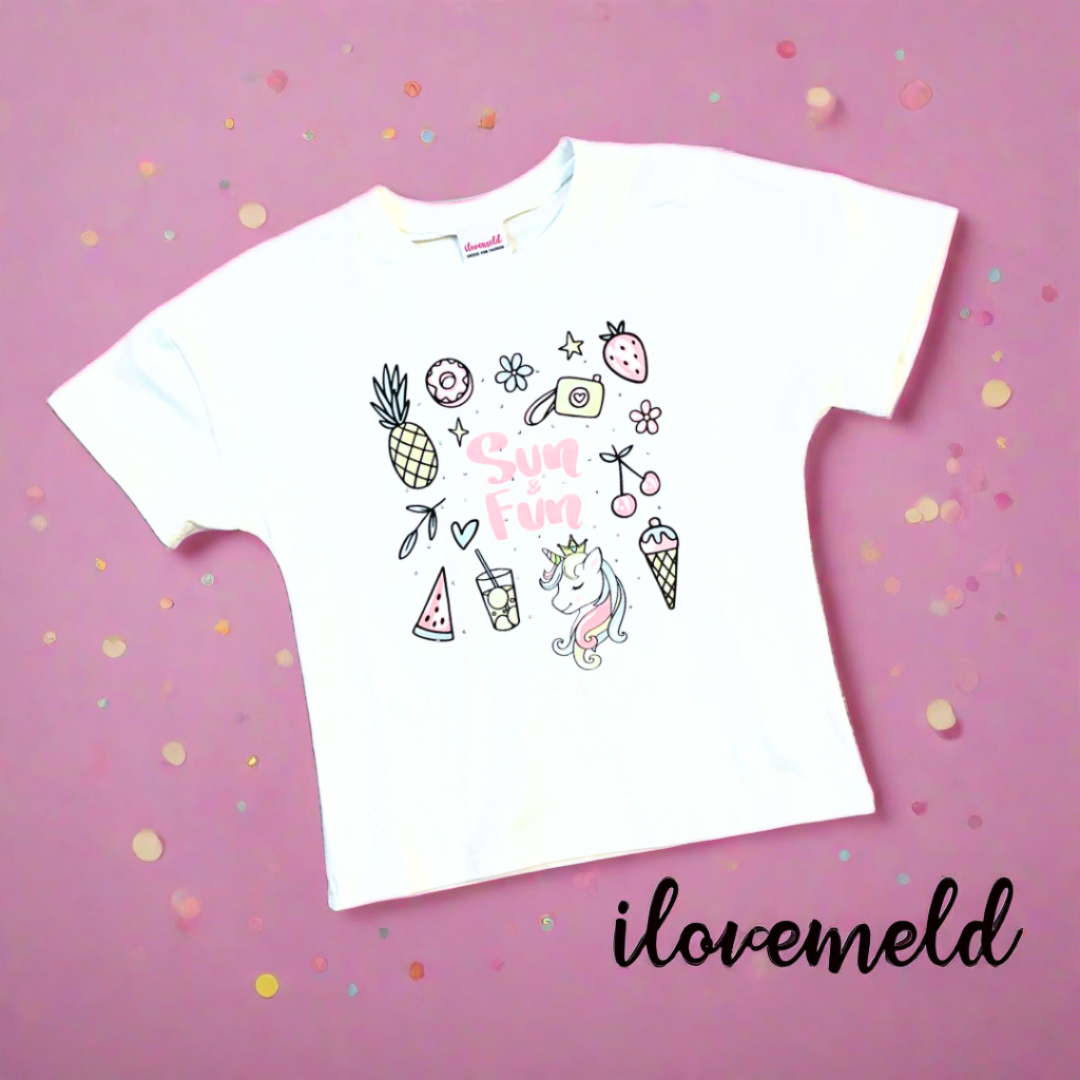 Bella Unicorn Sun Tshirt