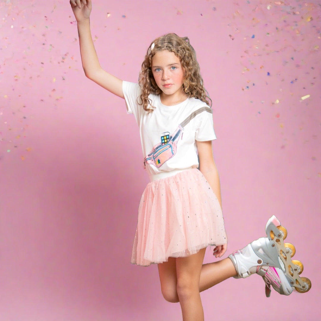 Mel Rockstar Pink Skirt