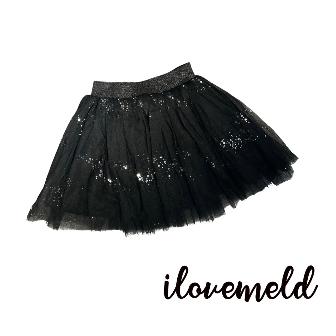 Mel Rockstar Black Mini Skirt