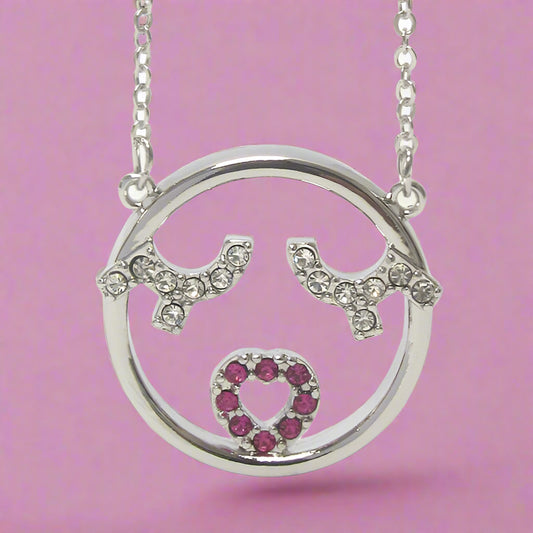 Melmoji Kisses Necklace