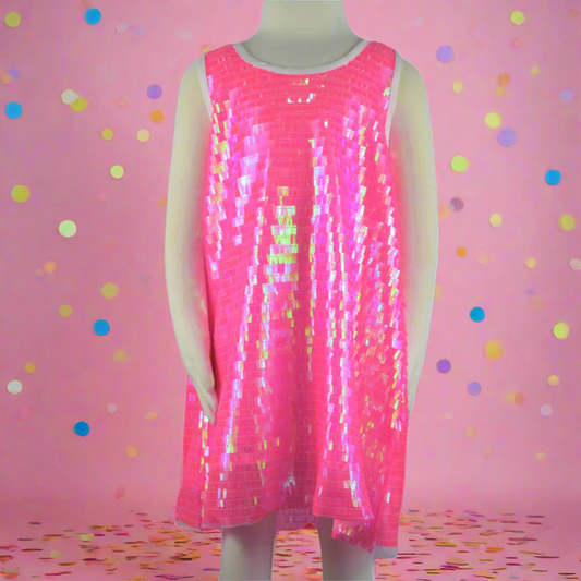 Pink Melmaid Tunic Dress