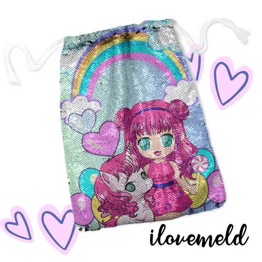 Travel Pull String Bag