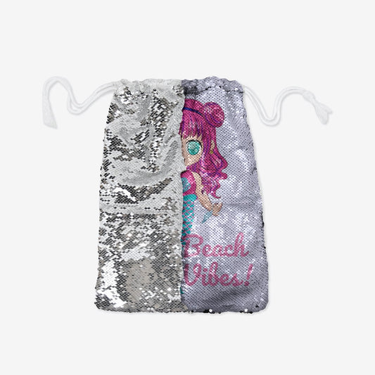 Mel Mermaid Sequin Beach Bag