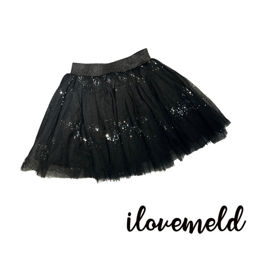 Mel Rockstar Black Mini Skirt